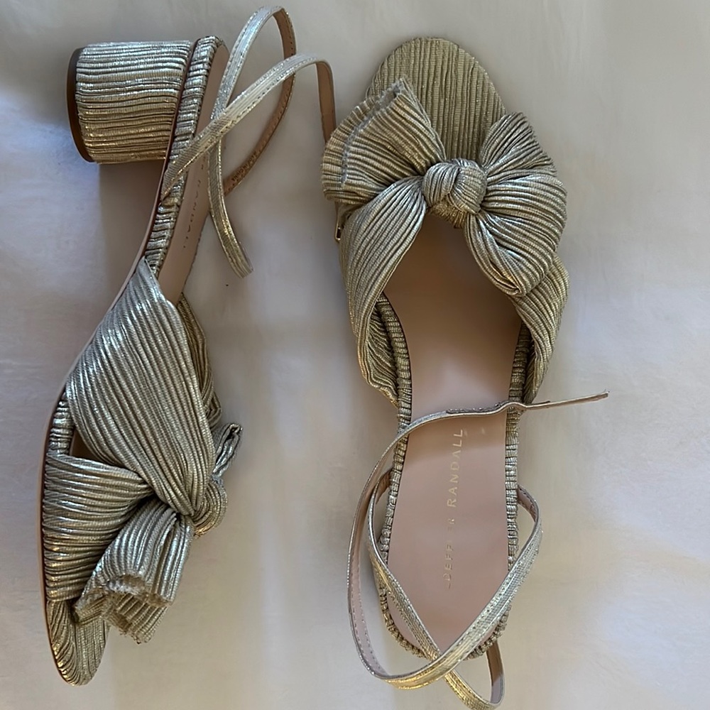 Loeffler Randall Dahlia block heel sandal